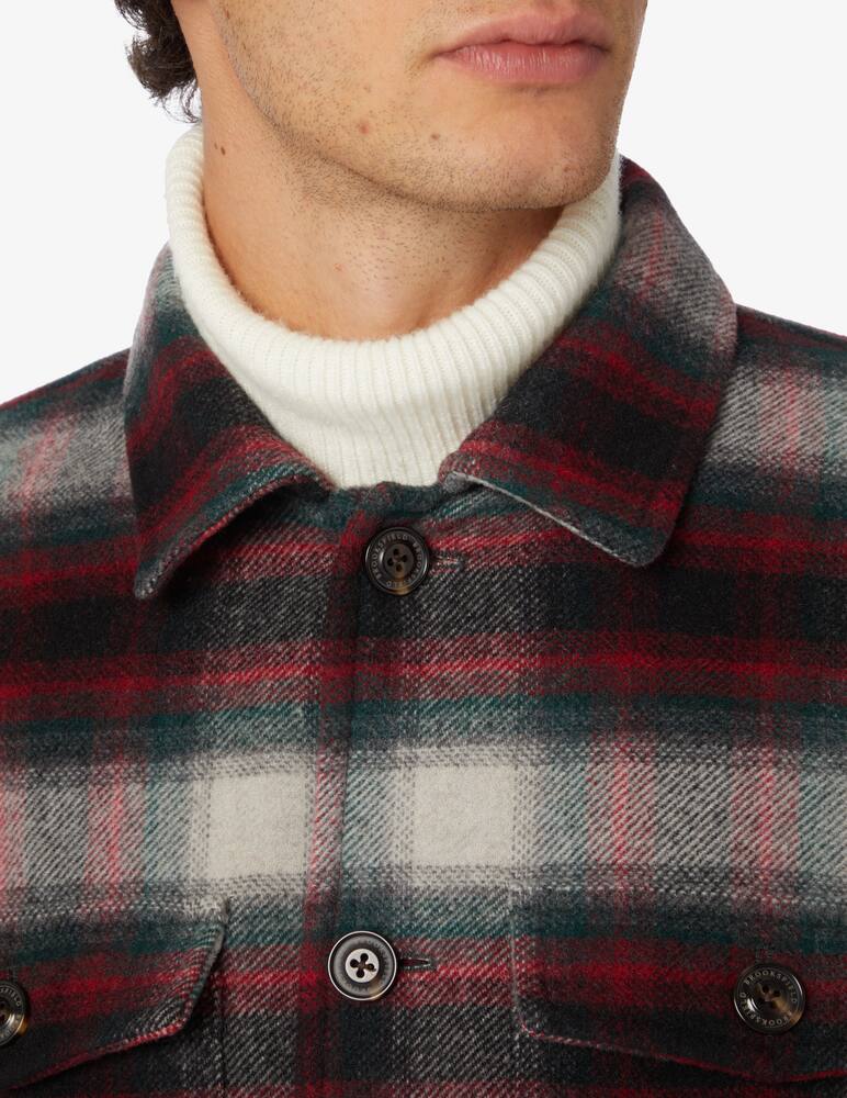 rinascente Brooksfield Checked over shirt - Multi