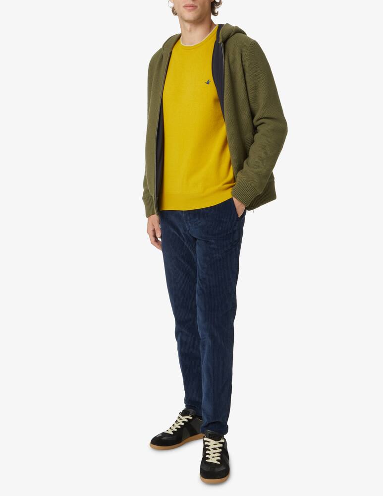 rinascente Brooksfield Maglia girocollo in lana - giallo