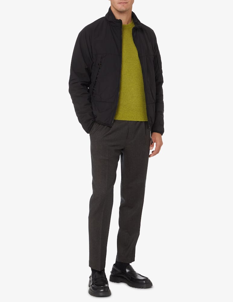 rinascente Brooksfield Maglia girocollo boucle - verde acido