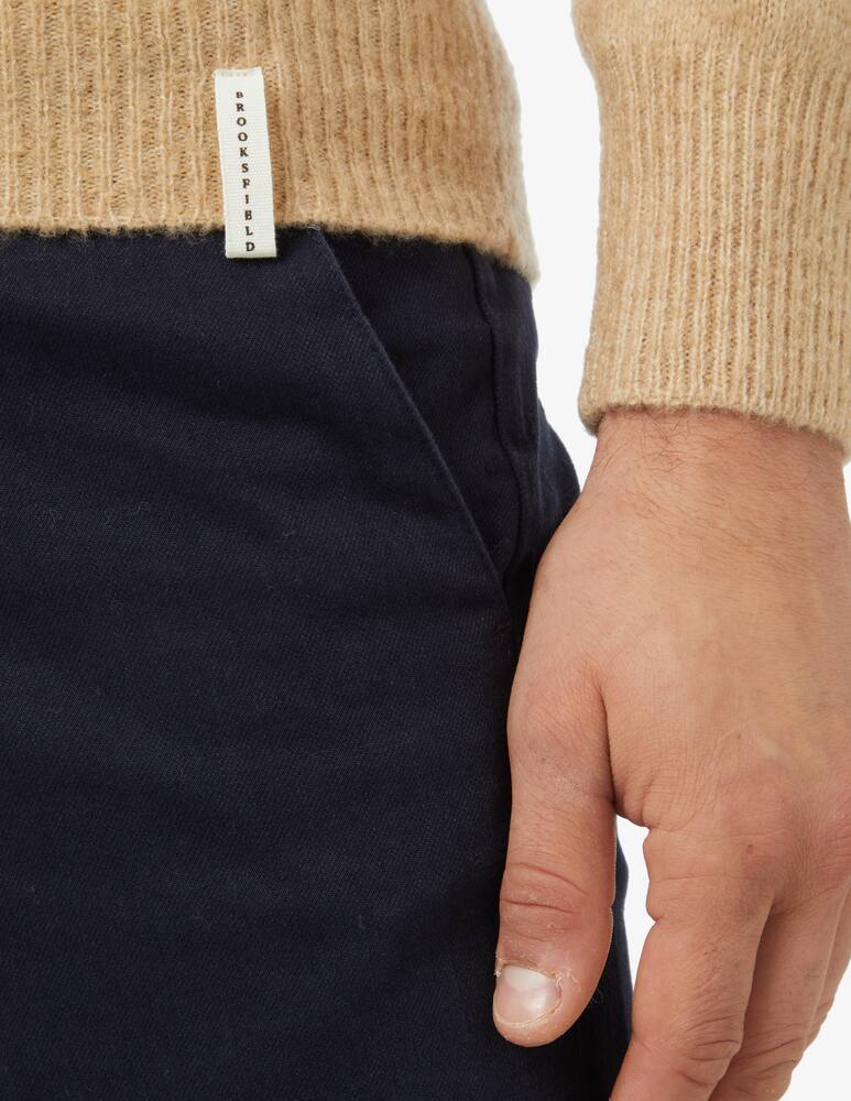 rinascente Brooksfield Maglia dolcevita boucle - mandorla