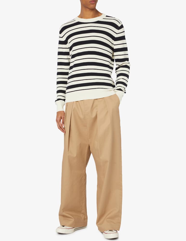 rinascente Brooksfield Organic cotton crewneck jumper 