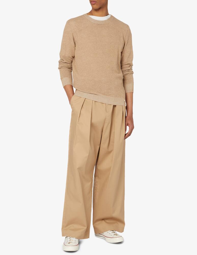 rinascente Brooksfield Organic cotton crewneck jumper 