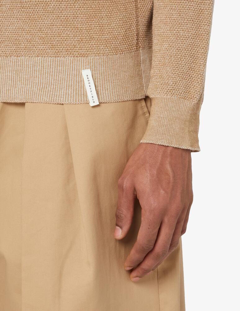 rinascente Brooksfield Organic cotton crewneck jumper 