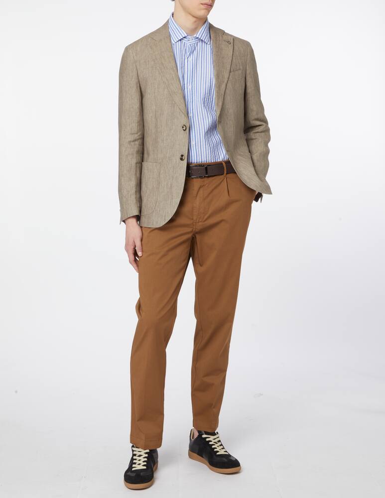 Brooksfield Pantaloni chino slim fit  - immagine 2