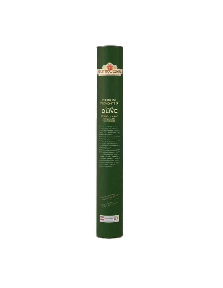 Mastro Cesare Grissini con olive verdi snocciolate - immagine 1 Mastro Cesare Grissini con olive verdi snocciolate - immagine 1