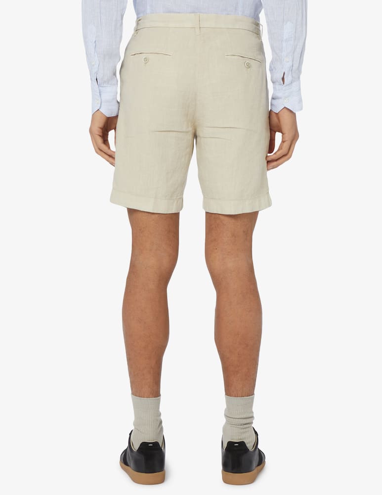 rinascente 120% Lino Chino linen bermuda 