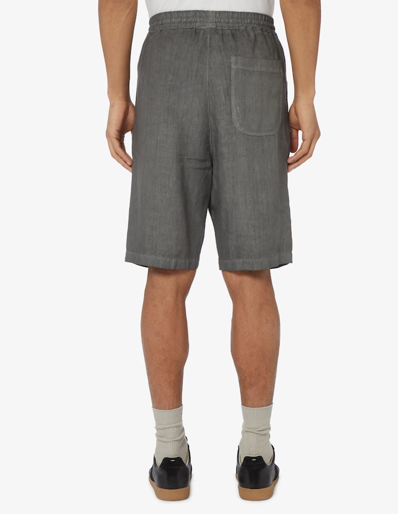 rinascente 120% Lino Bermuda in lino coulisse 