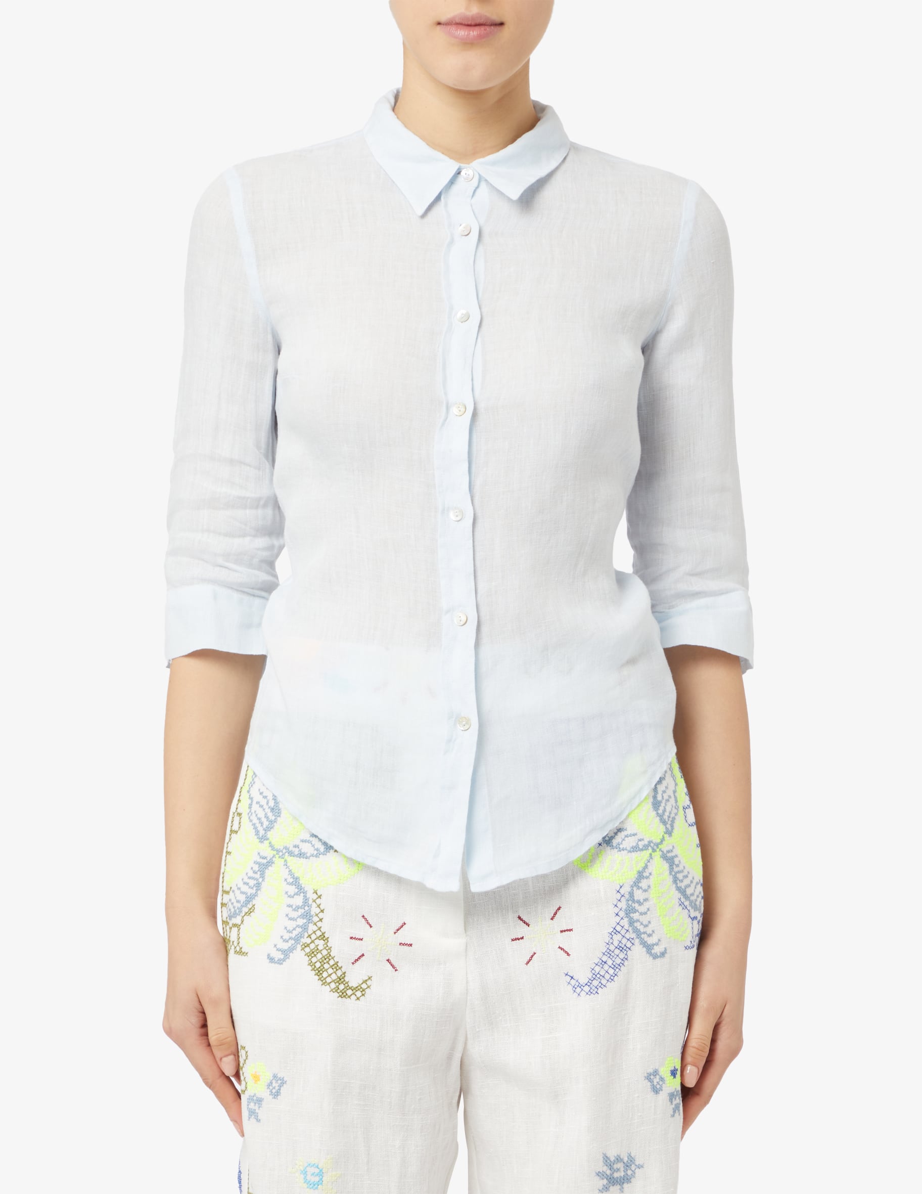 Camicia Con Colletto Peter Pan JDY Bianco Da Donna