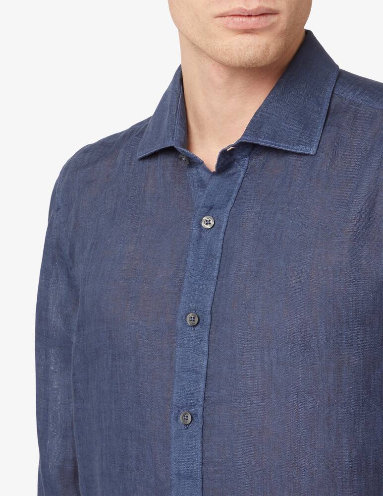 rinascente 120% Lino Camicia slim fade