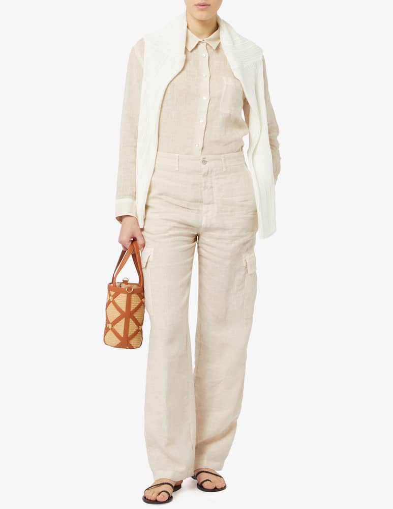 rinascente 120% Lino Pantaloni cargo