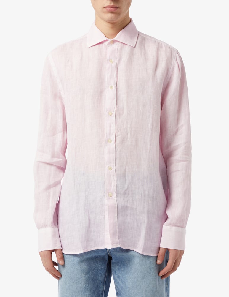 120% Lino Camicia slim fade - immagine 1 120% Lino Camicia slim fade - immagine 1