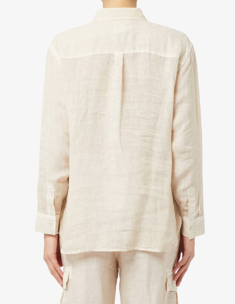 120% Lino Camicia boy over in lino - immagine 3 120% Lino Camicia boy over in lino - immagine 3
