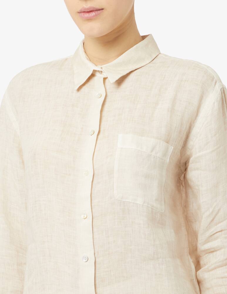 rinascente 120% Lino Camicia boy over in lino