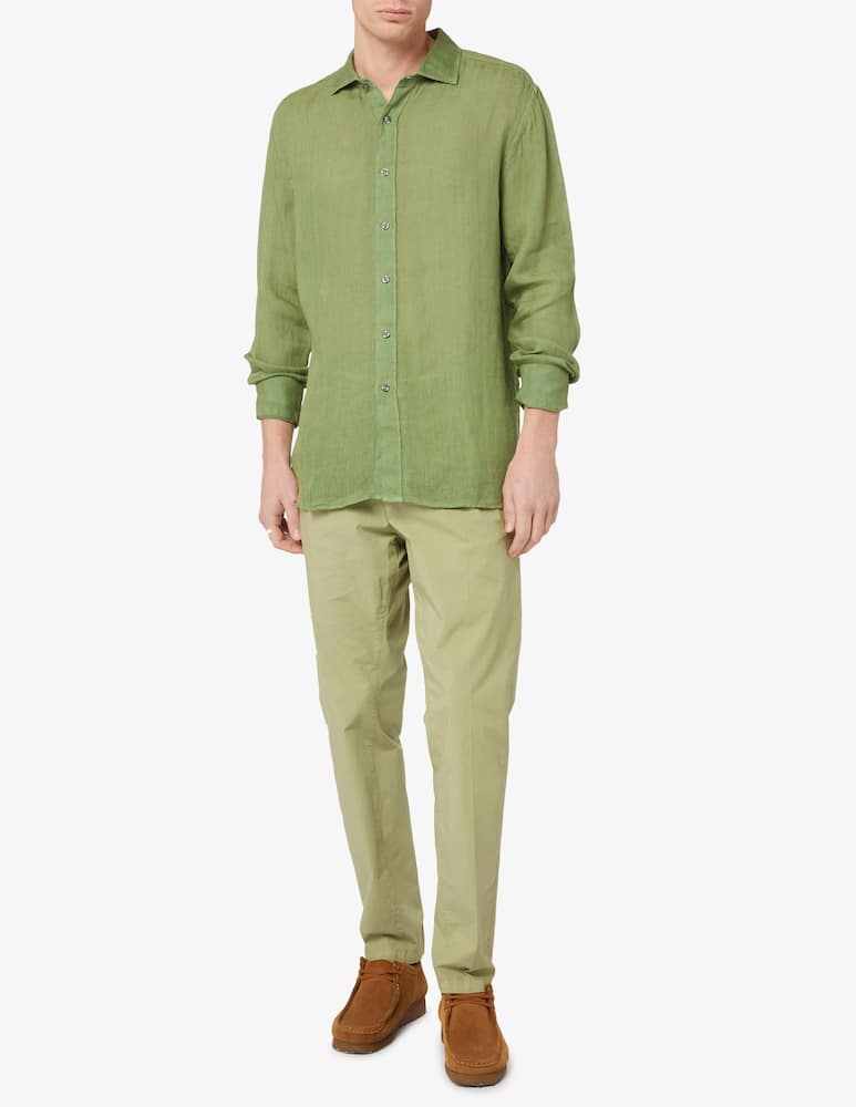 rinascente 120% Lino Camicia slim fade