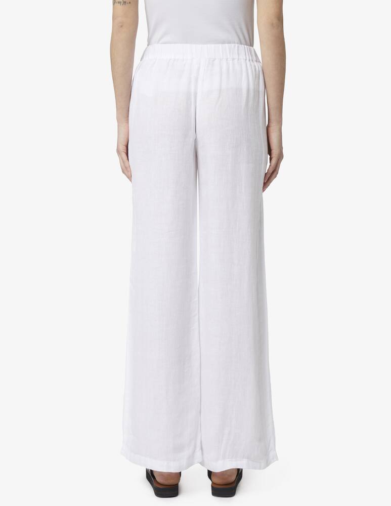 rinascente 120% Lino Pantaloni in lino a gamba larga
