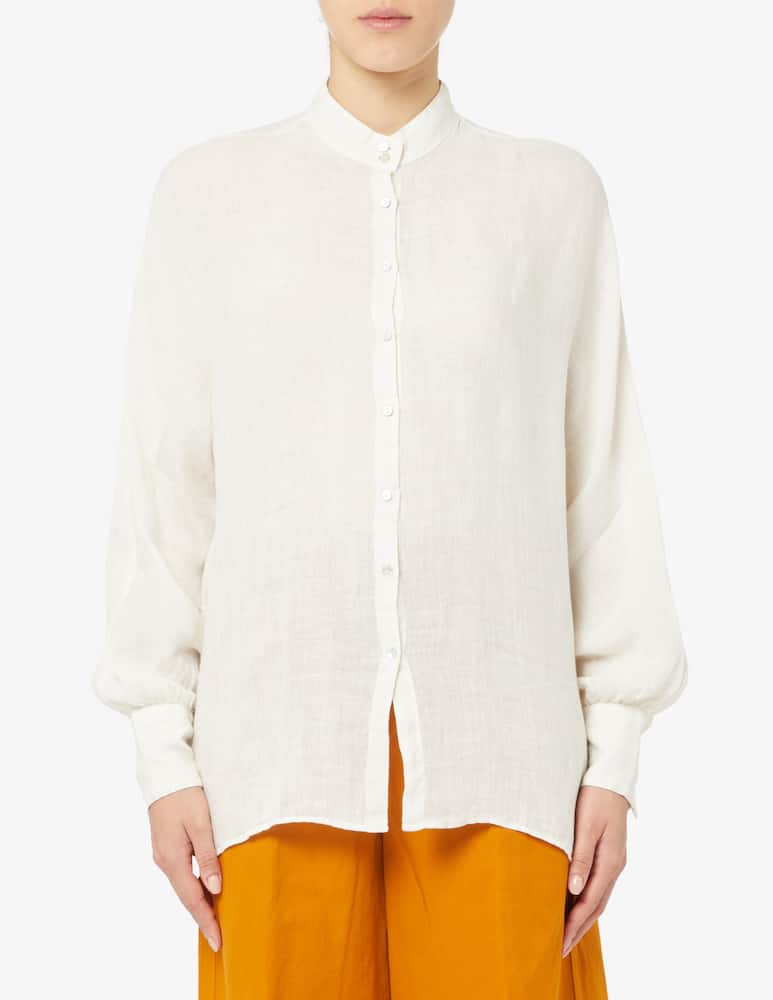 120% Lino Camicia con collo alla corena - immagine 1 120% Lino Camicia con collo alla corena - immagine 1