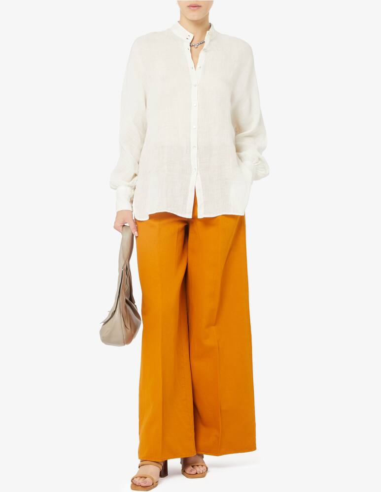 rinascente 120% Lino Camicia con collo alla corena