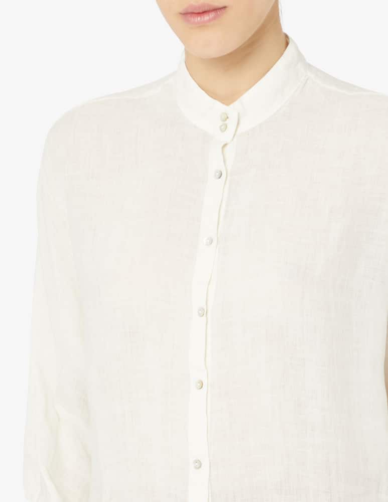 120% Lino Camicia con collo alla corena - immagine 4 120% Lino Camicia con collo alla corena - immagine 4