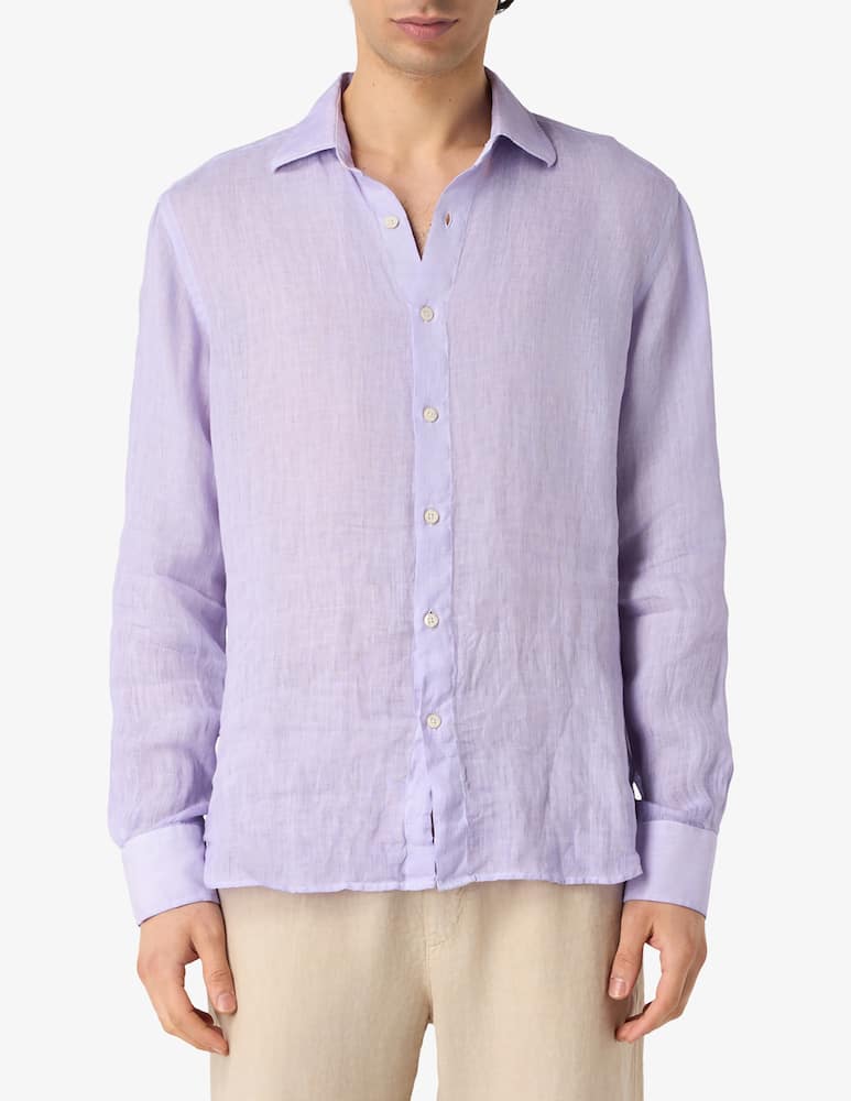 120% Lino Camicia slim fit comfort fade - immagine 1 120% Lino Camicia slim fit comfort fade - immagine 1