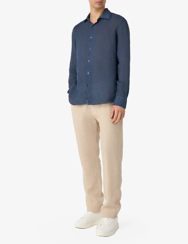 120% Lino Camicia slim fit comfort fade - immagine 2 120% Lino Camicia slim fit comfort fade - immagine 2