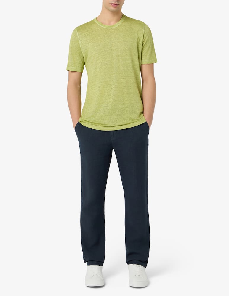 rinascente 120% Lino Drawstring linen trousers