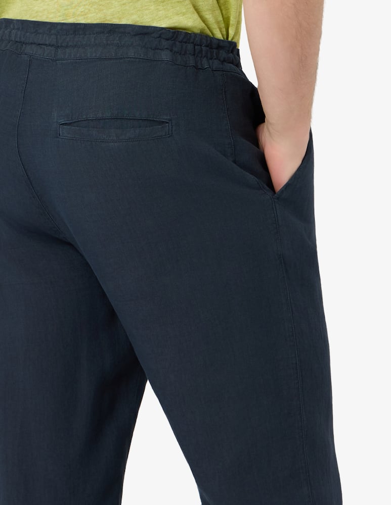 rinascente 120% Lino Drawstring linen trousers