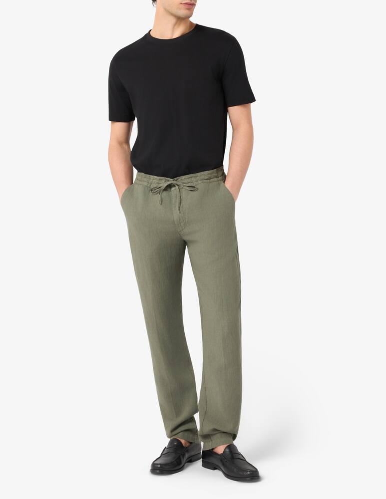 rinascente 120% Lino Drawstring waist trousers