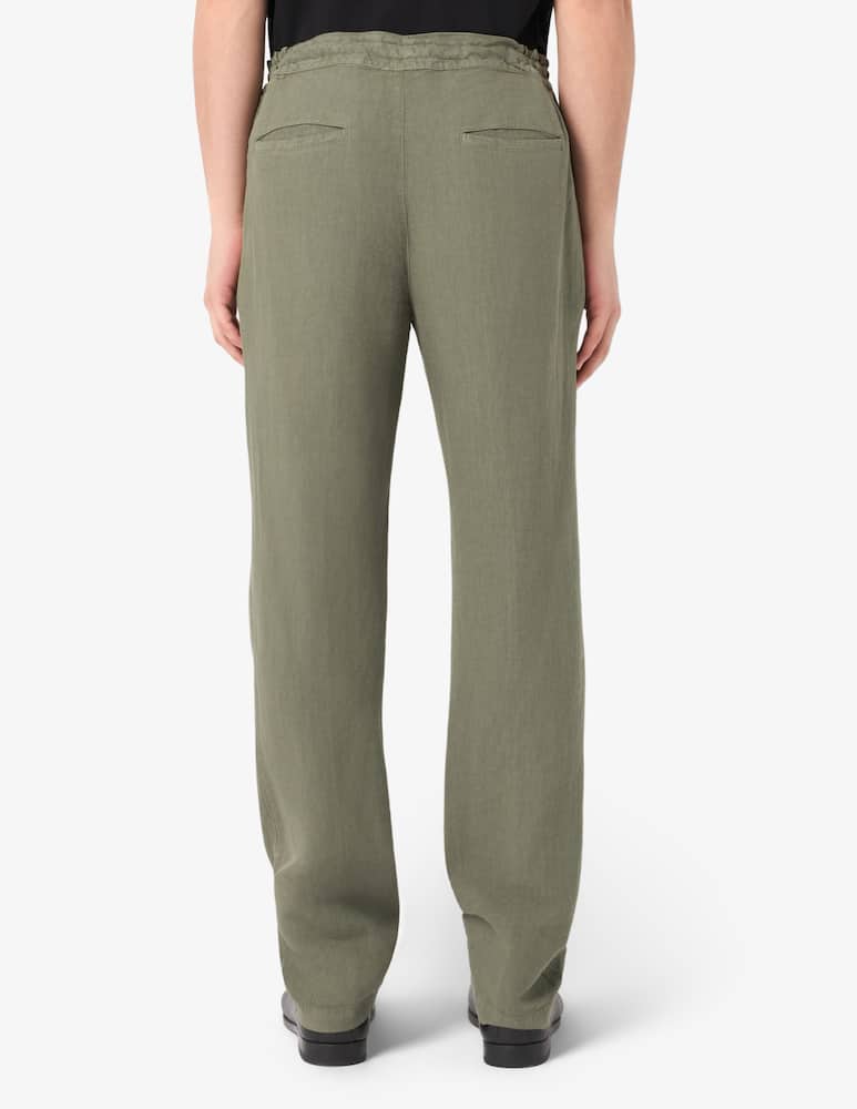 rinascente 120% Lino Drawstring waist trousers