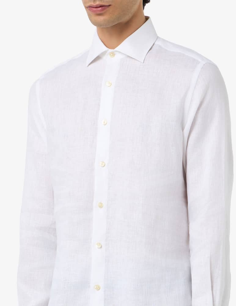 rinascente 120% Lino Linen long-sleeve shirt