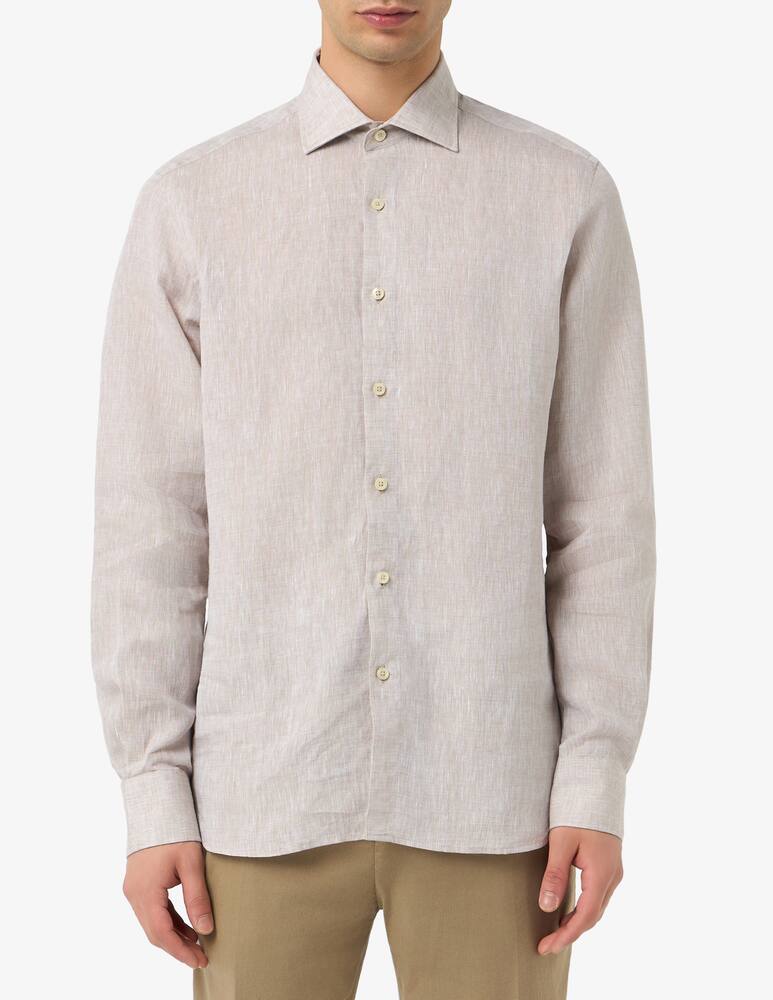 rinascente 120% Lino Linen long sleeve shirt
