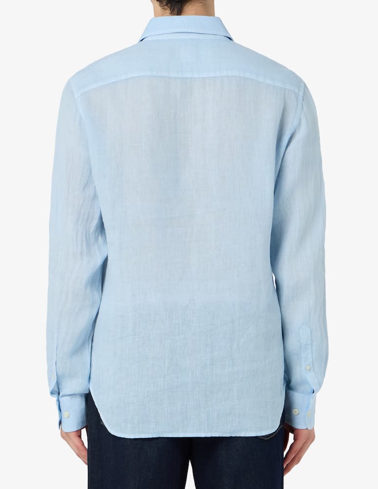 rinascente 120% Lino Linen long sleeve shirt