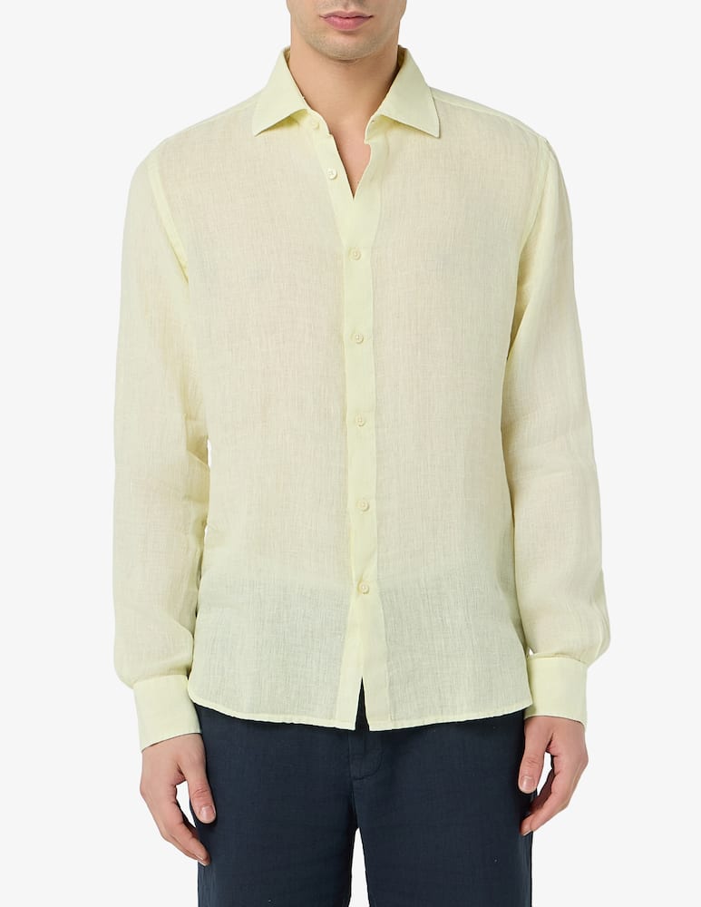 rinascente 120% Lino Linen long sleeve shirt