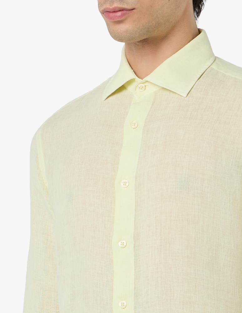 rinascente 120% Lino Linen long sleeve shirt