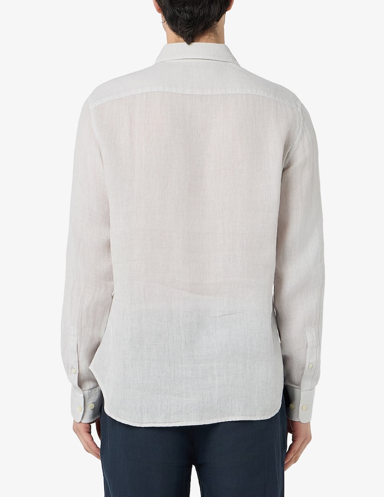 rinascente 120% Lino Linen long sleeve shirt