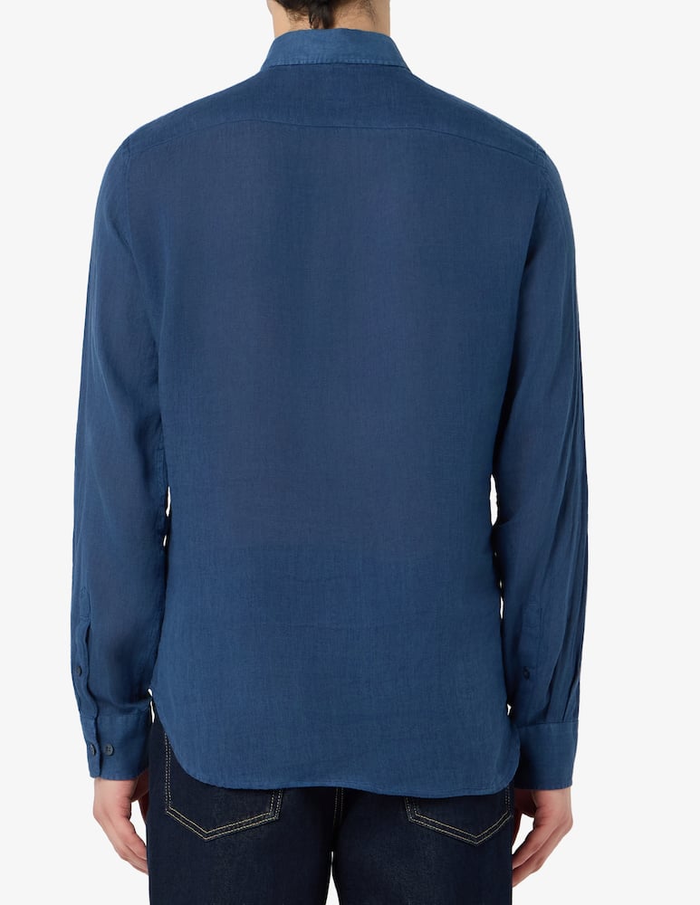 rinascente 120% Lino Linen long sleeve shirt