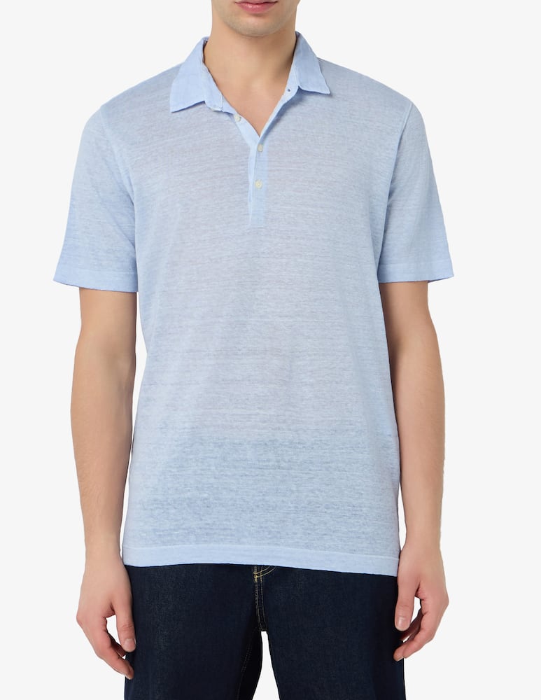 120% Lino Jersey fade polo shirt - picture 1 120% Lino Jersey fade polo shirt - picture 1