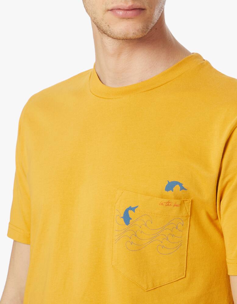rinascente In The Box Pocket wave t-shirt