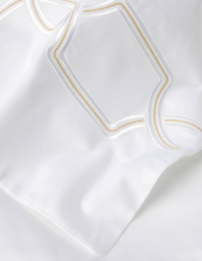 rinascente Rivolta Carmignani Royal Parure Copripiumino - bianco