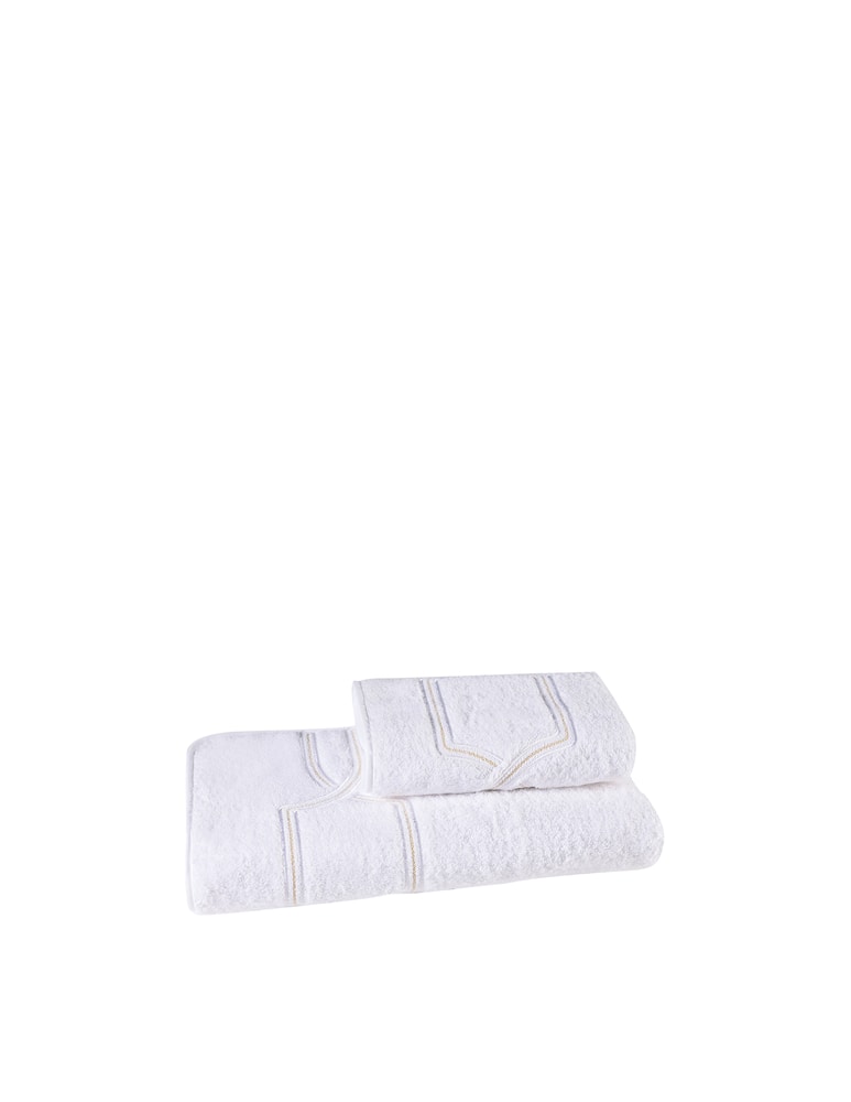 rinascente Rivolta Carmignani Royal Bath Linen Set - white