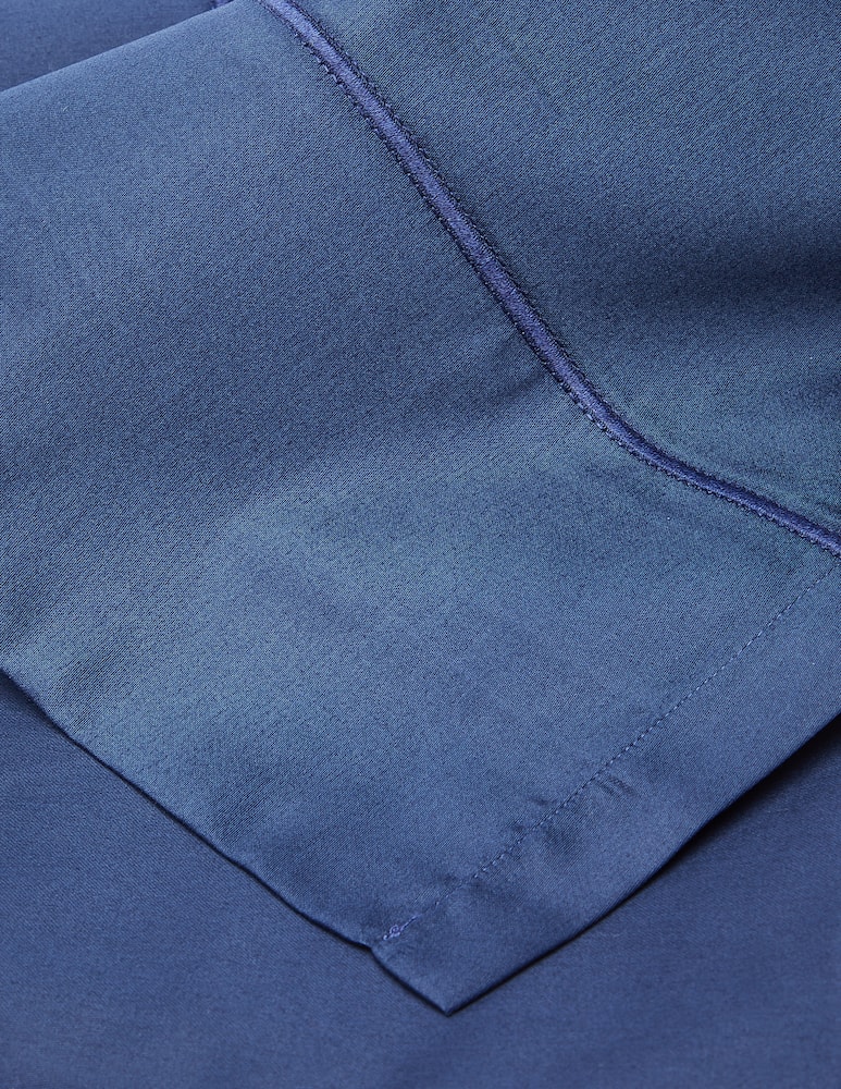 rinascente Rivolta Carmignani Lounge Lenzuola Matrimoniale - blu