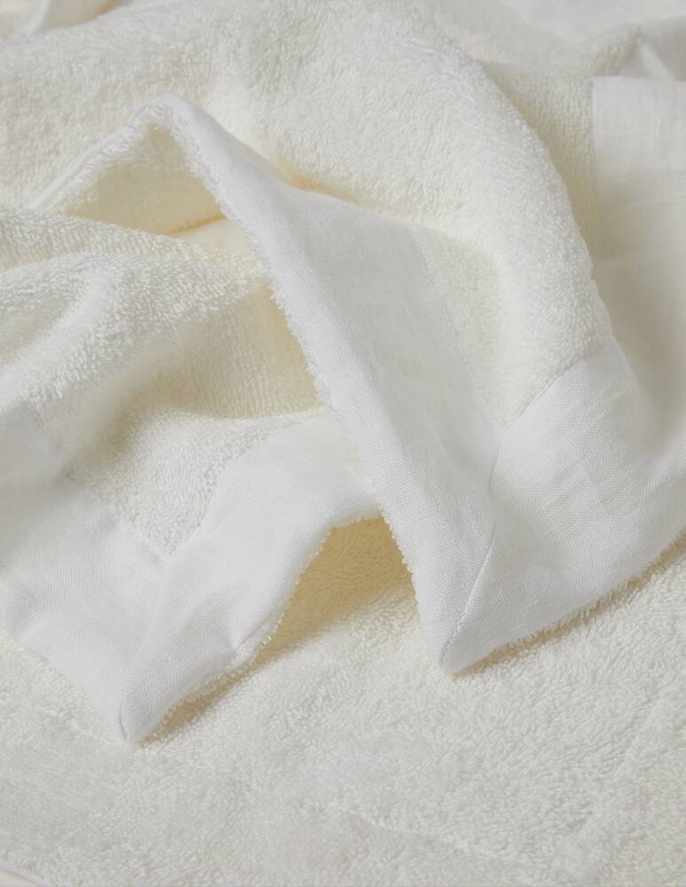 rinascente Rivolta Carmignani Kanapa Set Ospite e Asciugamano - bianco