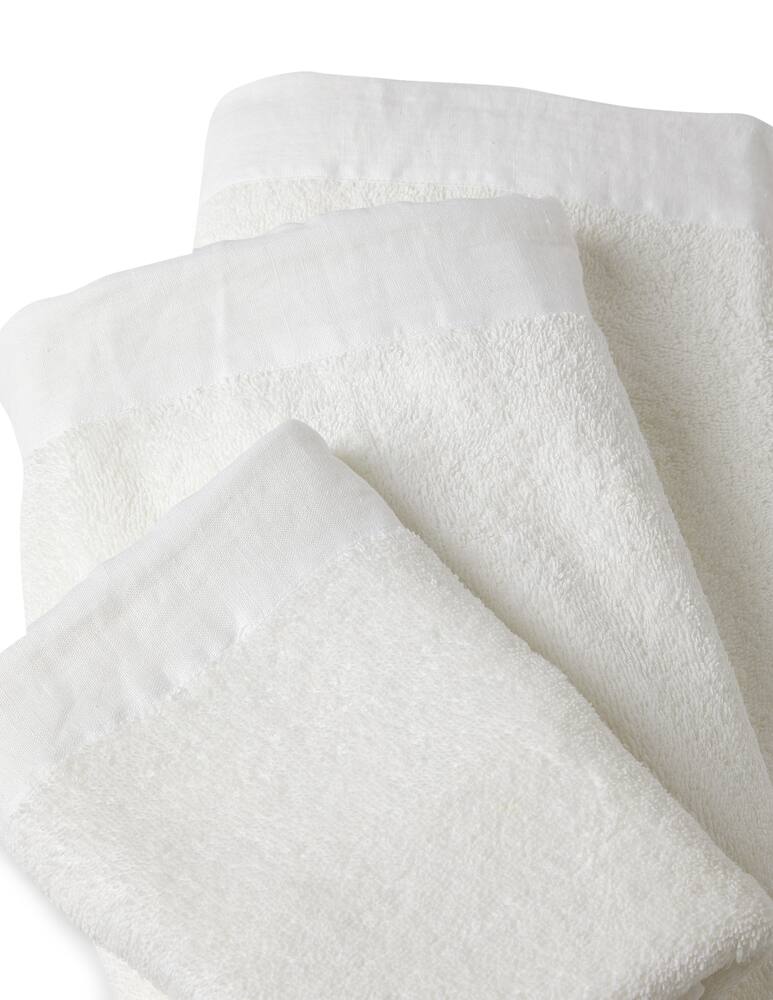 rinascente Rivolta Carmignani Kanapa Bath Sheet - white