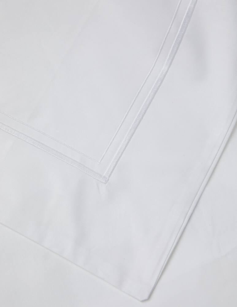 rinascente Rivolta Carmignani Percale Sheet Set With Double Piping