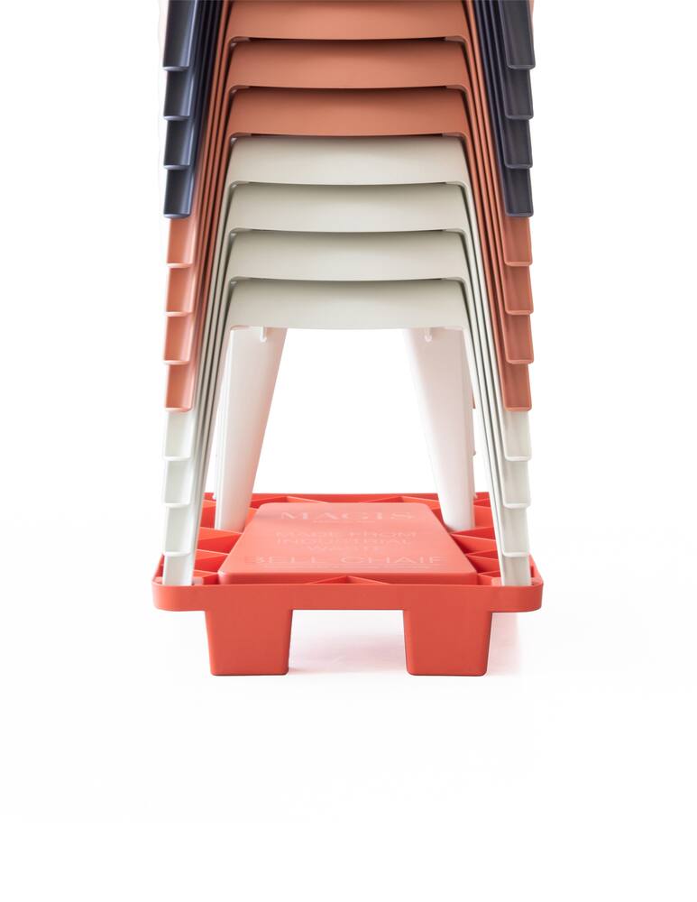 rinascente Magis Bell Pallet Sedia - Arancione