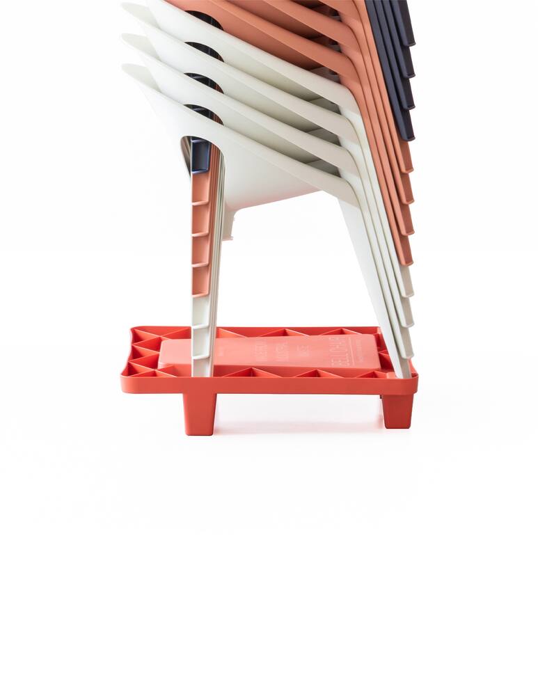 rinascente Magis Bell Pallet Sedia - Arancione
