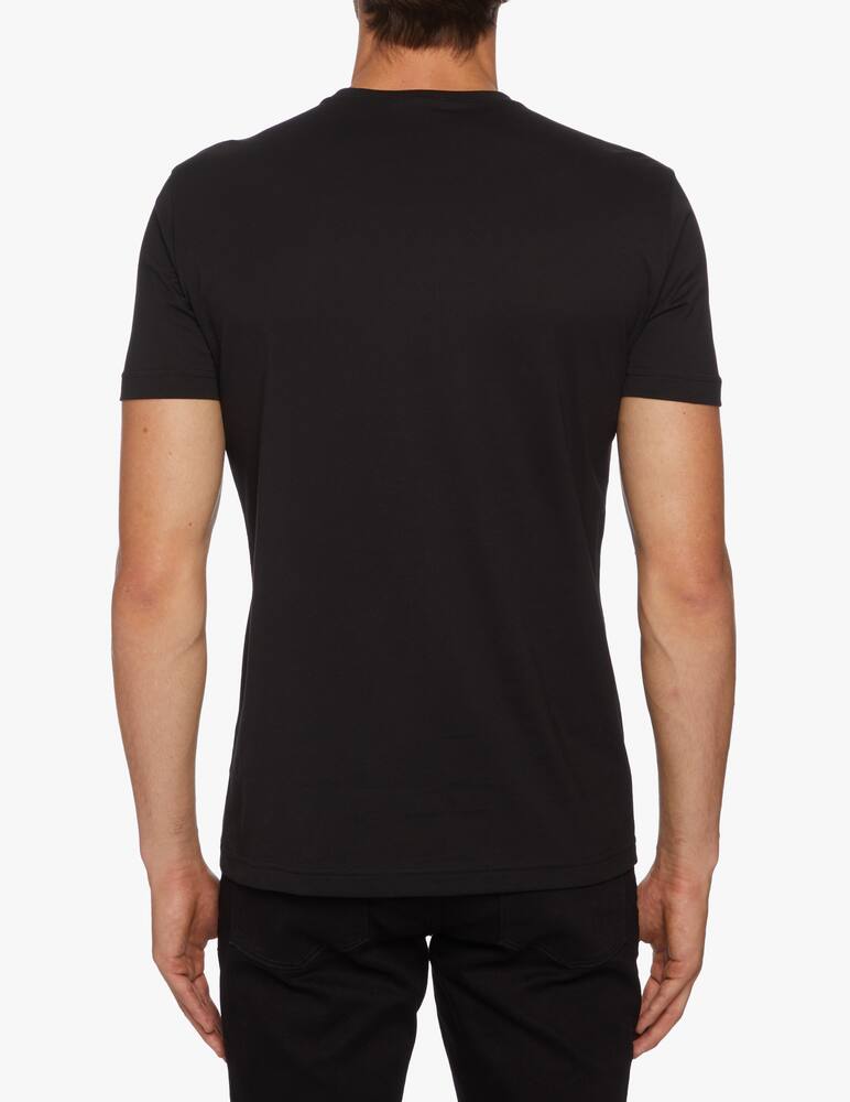 rinascente EA7 Maxi logo contrast t-shirt