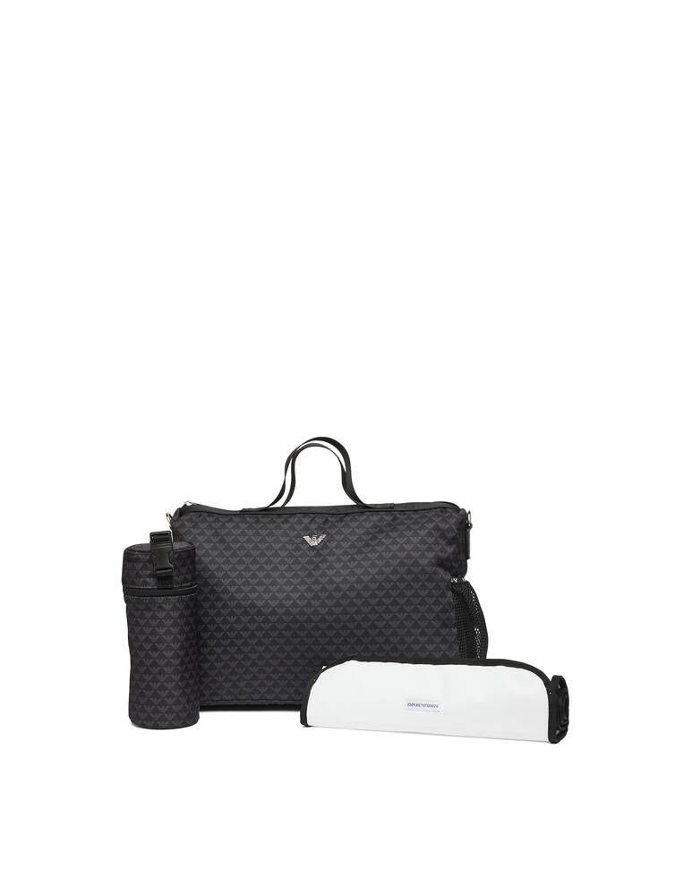 rinascente Emporio Armani Set borsa mamma in nylon