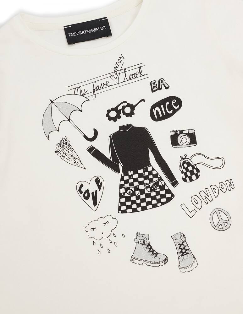 rinascente Emporio Armani T-shirt in cotone