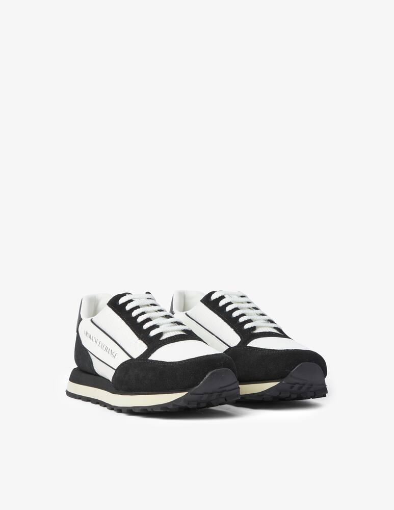 rinascente Armani Exchange Sneakers running logo - black