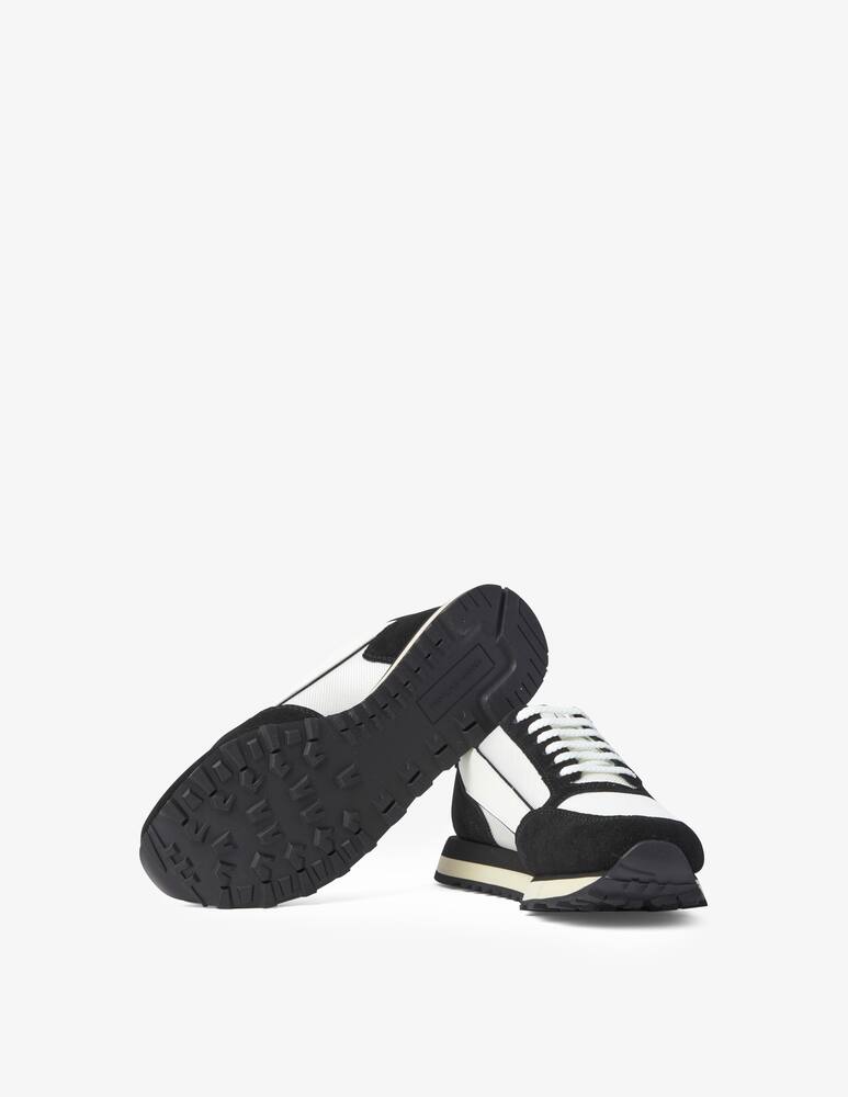 rinascente Armani Exchange Sneakers running logo - black